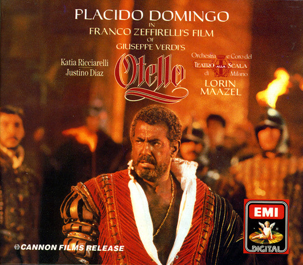 Giuseppe Verdi - Placido Domingo, Katia Ricciarelli, Justino Diaz, Orchestra Del Teatro Alla Scala E Coro Del Teatro Alla Scala, Lorin Maazel : Otello (2xCD, Album + Box, Sli)