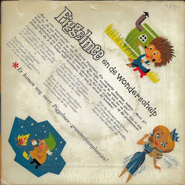 Piggelmee : Piggelmee En De Wonderschelp (7", EP)
