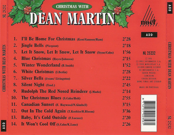 Dean Martin : Christmas With Dean Martin (CD, Comp)