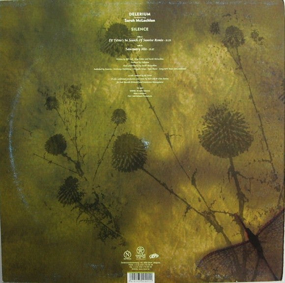 Delerium Featuring Sarah McLachlan : Silence (DJ Tiësto's In Search Of Sunrise Remix) (12", Pic)