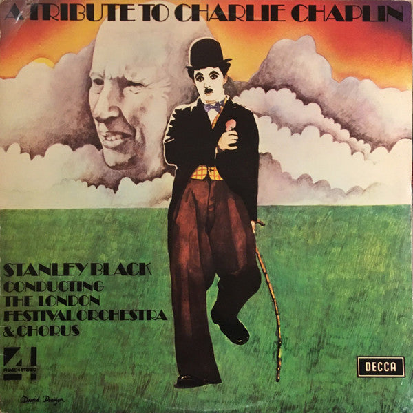 Stanley Black Conducting The London Festival Orchestra & Chorus* : A Tribute To Charlie Chaplin (LP, Album)