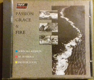 John McLaughlin - Al Di Meola - Paco De Lucía : Passion, Grace & Fire (CD, Album)