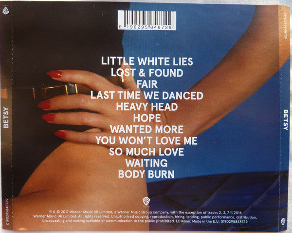 Betsy (7) : Betsy (CD, Album)