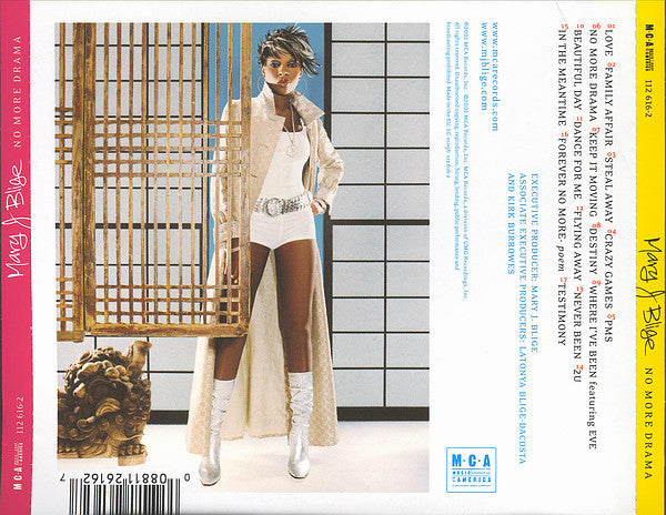 Mary J. Blige : No More Drama (CD, Album)