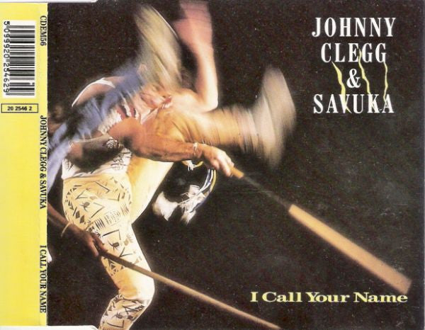 Johnny Clegg & Savuka : I Call Your Name (CD, Single)