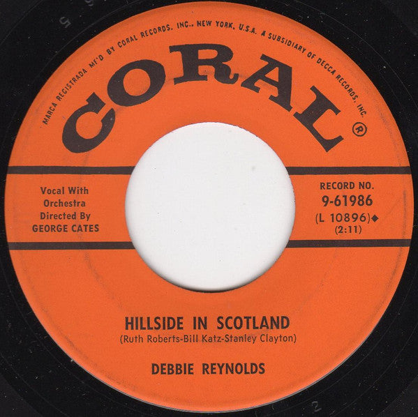Debbie Reynolds : This Happy Feeling / Hillside In Scotland (7", Single)