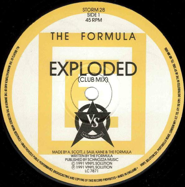 The Formula (2) : Exploded (12")