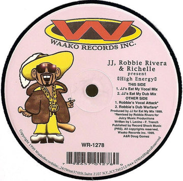 JJ, Robbie Rivera & Richelle : High Energy (12")