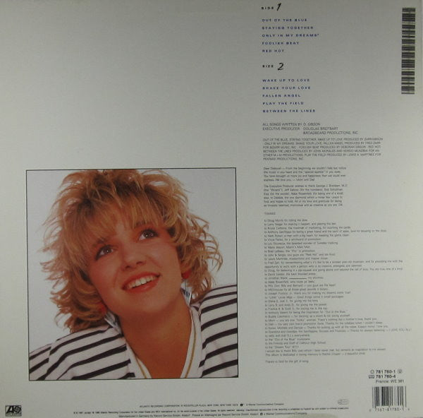 Debbie Gibson : Out Of The Blue (LP, Album)
