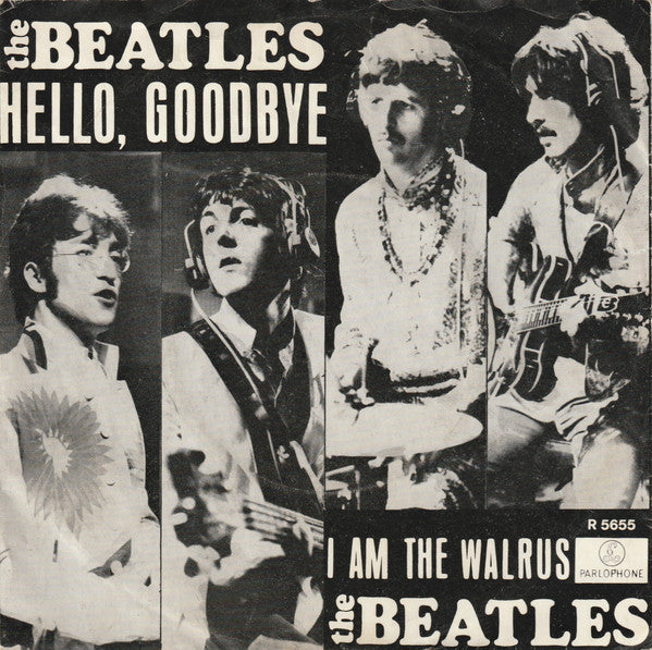 The Beatles : Hello, Goodbye (7", Single, Mono)