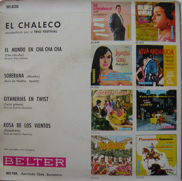 El Chaleco : El Chaleco Acompañado Por El Trio Festival (7", EP)