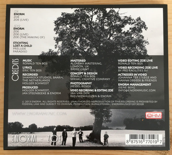 Enorm : Zoe (CD, Single + DVD-V, Single)