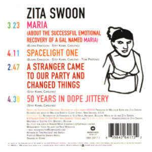 Zita Swoon : Maria (About The Successful Emotional Recovery Of A Gal Named Maria) (CD, Maxi)