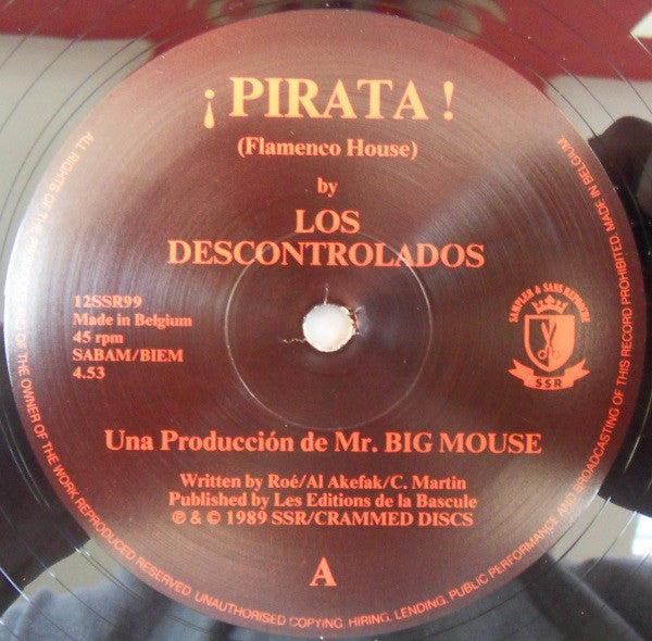 Los Descontrolados : ¡ Pirata ! (12", Com)