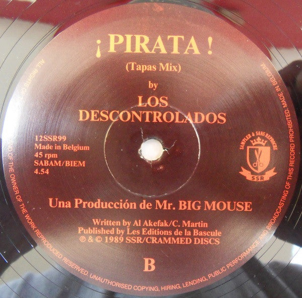 Los Descontrolados : ¡ Pirata ! (12", Com)