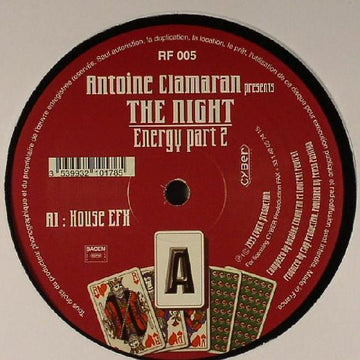 Antoine Clamaran Presents The Night : Energy Part 2 (12")