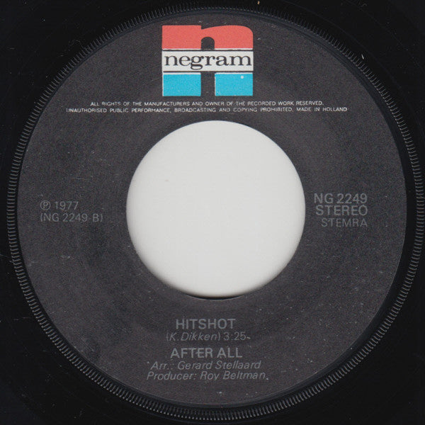 After All (2) : Tupulev (7", Single)