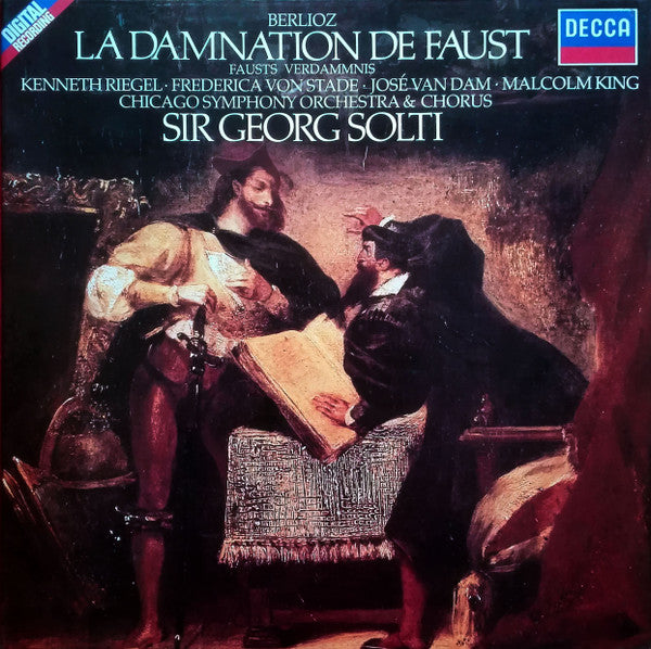 Hector Berlioz, Georg Solti, Kenneth Riegel, Frederica von Stade, José van Dam, Malcolm King, Chicago Symphony Orchestra & Chicago Symphony Chorus : La Damnation De Faust (3xLP + Box)