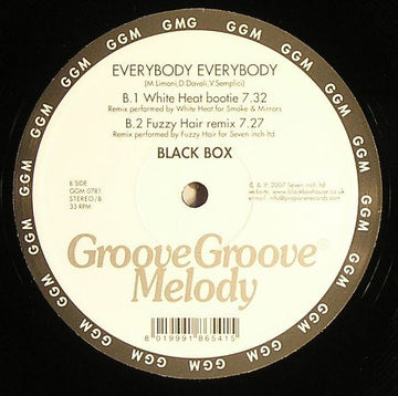 Black Box : Everybody Everybody 2007 (12")