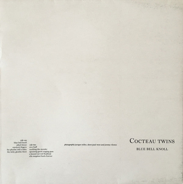 Cocteau Twins : Blue Bell Knoll (LP, Album, Ltd, Gat)