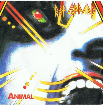 Def Leppard : Animal (7", Single, Lar)