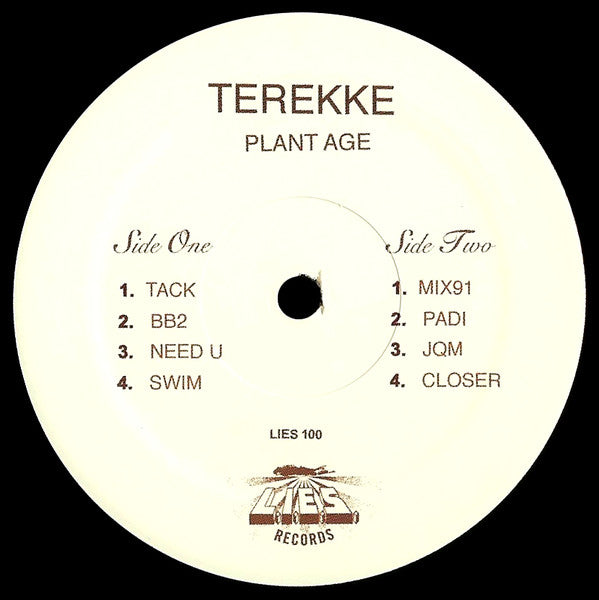 Terekke : Plant Age (LP, Album)