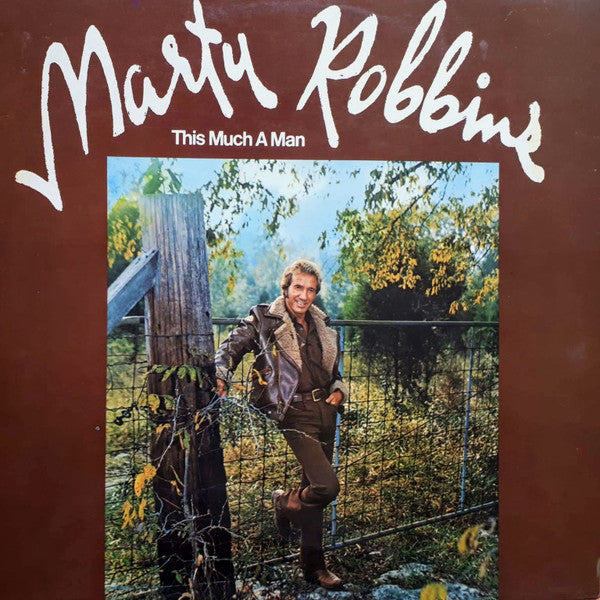 Marty Robbins : This Much A Man (LP, Album)
