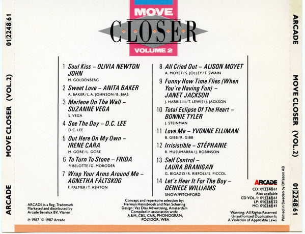Various : Move Closer Volume 2 (CD, Comp)