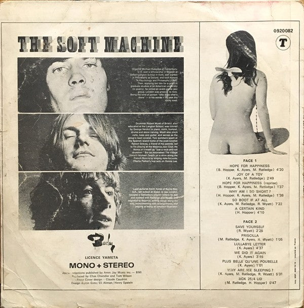 Soft Machine : The Soft Machine (LP, Album)