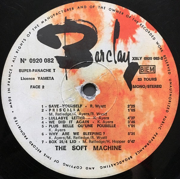 Soft Machine : The Soft Machine (LP, Album)
