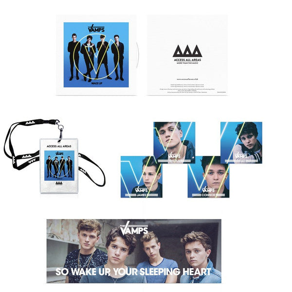 The Vamps (5) : Wake Up (Access All Areas) (CD, Album, Dlx + DVD-V)