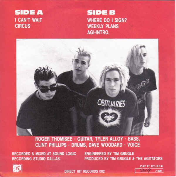 Agitators : No Brakes (7")