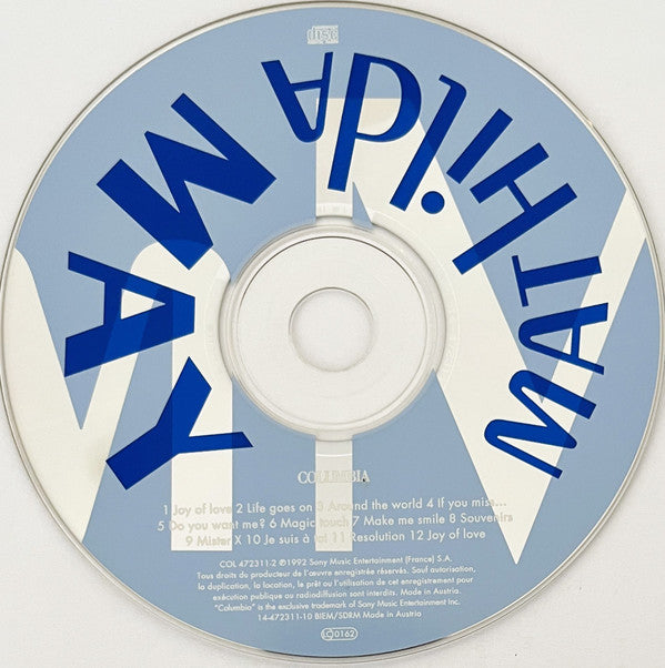 Mathilda May : Mathilda May (CD, Album)