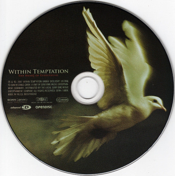 Within Temptation : The Heart Of Everything (CD, Album, Enh, Ltd, Dig)