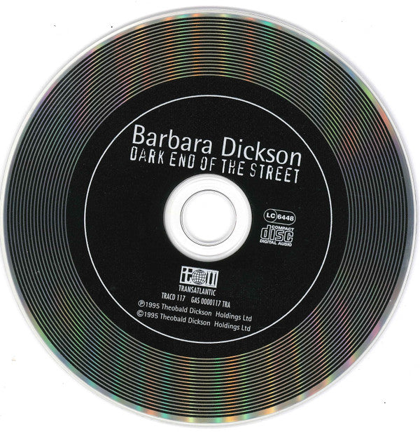 Barbara Dickson : Dark End Of The Street (CD, Album)