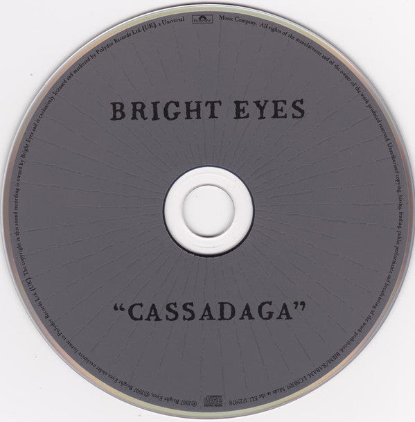 Bright Eyes : Cassadaga (CD, Album, Ltd, Dig)