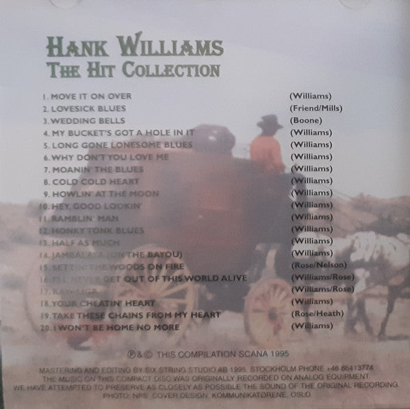 Hank Williams : The Hit Collection (CD, Comp)