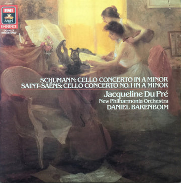 Jacqueline Du Pré, Daniel Barenboim : Schumann Cello Concerto-Saint-Säens Cello Concerto (LP, Album, RM)