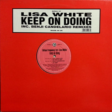 Urban Frequency Feat. Lisa White : Keep On Doing (12")