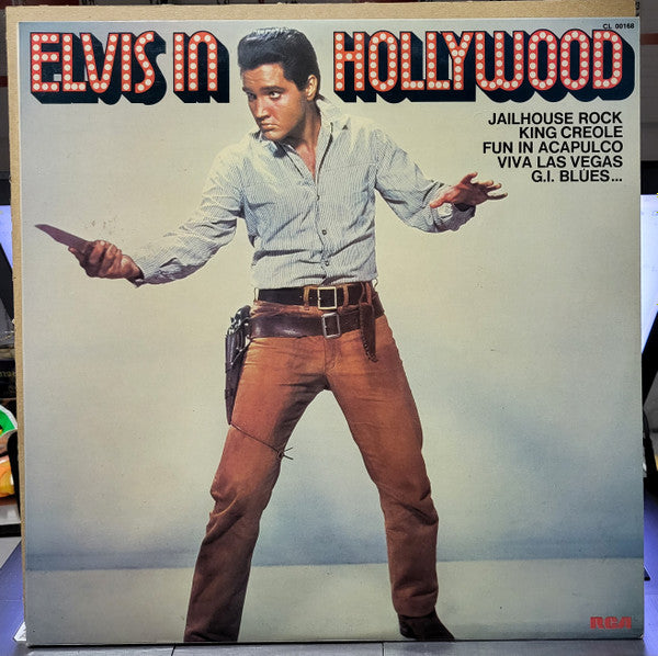 Elvis Presley : Elvis In Hollywood (2xLP, Comp)