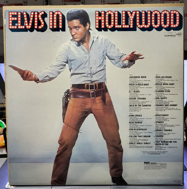 Elvis Presley : Elvis In Hollywood (2xLP, Comp)