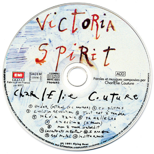 Charlélie Couture : Victoria Spirit (CD, Album)
