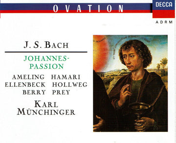 Johann Sebastian Bach - Elly Ameling, Julia Hamari, Dieter Ellenbeck, Werner Hollweg, Walter Berry, Hermann Prey, Karl Münchinger : Johannes-Passion (2xCD, Album, RE)