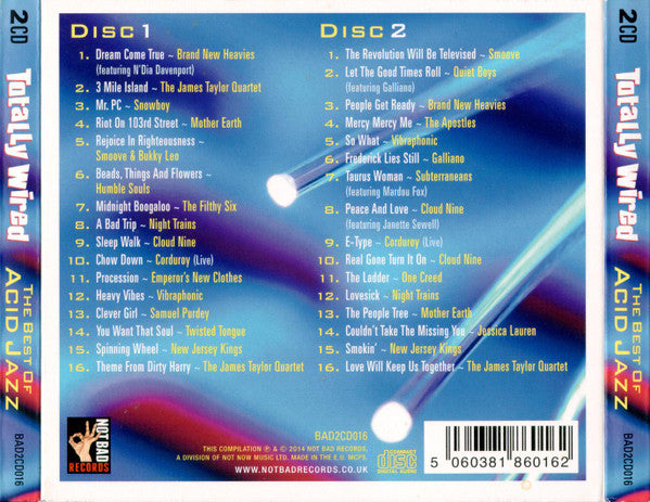 Various : Totally Wired The Best Of Acid Jazz (2xCD, Comp)