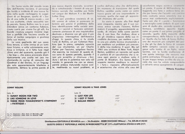Sonny Rollins : Sonny Rollins (LP, Album)