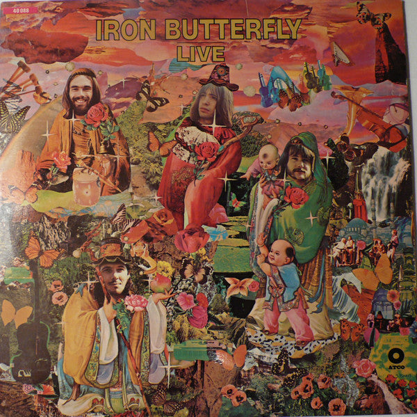 Iron Butterfly : Live (LP, Album)