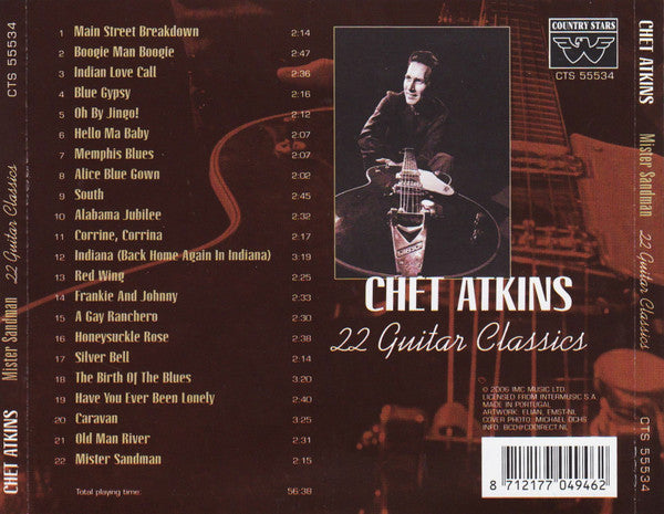 Chet Atkins : Mister Sandman: 22 Guitar Classics (CD, Comp)