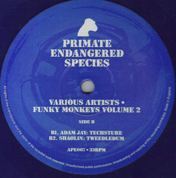 Various : Funky Monkeys Volume 2 (12", Blu)