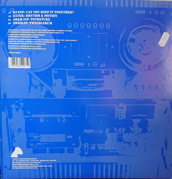 Various : Funky Monkeys Volume 2 (12", Blu)