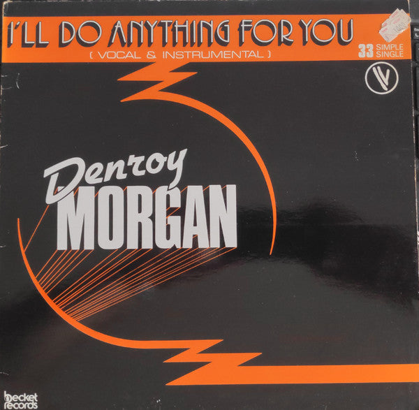 Denroy Morgan : I'll Do Anything For You (12", Ltd)